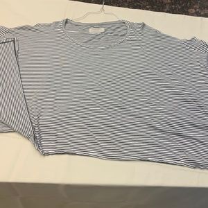 All Saints Poncho/ Fly away T-shirt